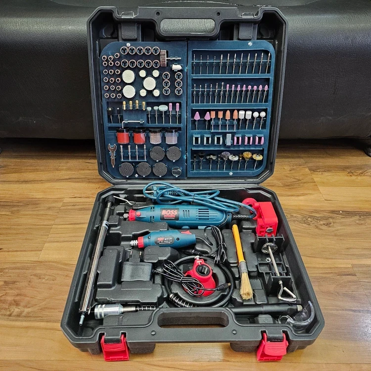 مجموعه فرز انگشتی دو موتوره (قلم حکاکی) باس مدل BS-350
