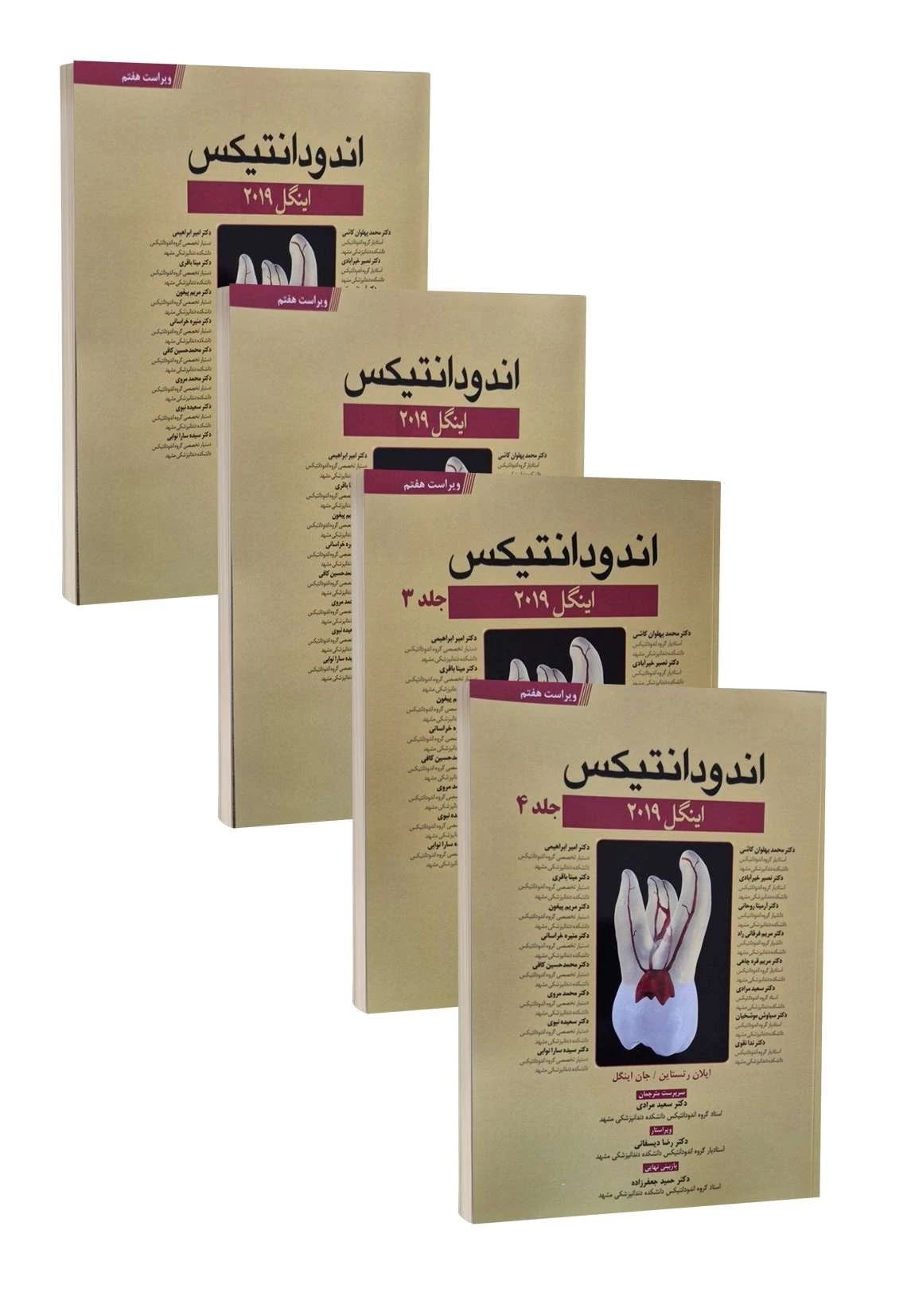 مجموعه چهار جلدی ترجمه اندودنتیکس اینگل 2019