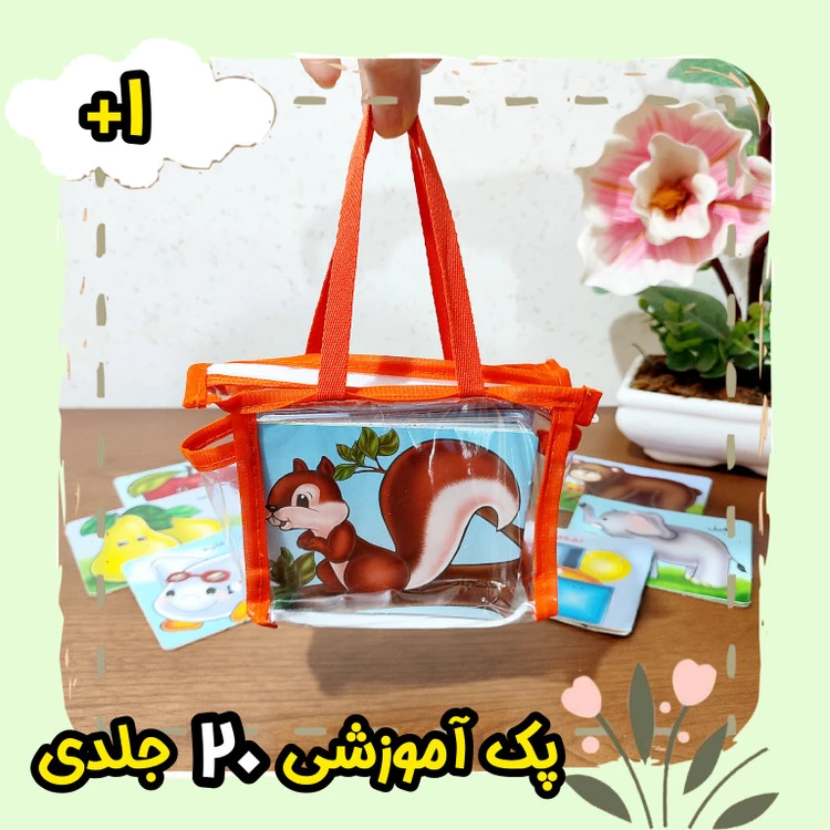 مجموعه کتاب بیست جلدی خانه ادبیات، دارای کیف، جنس مقوای ضخیم