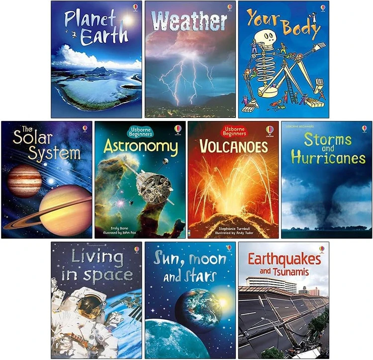 مجموعه ۱۰ جلدی کتابهای علمی برای مبتدیان Usborne Beginners Science 10 Book Collection
