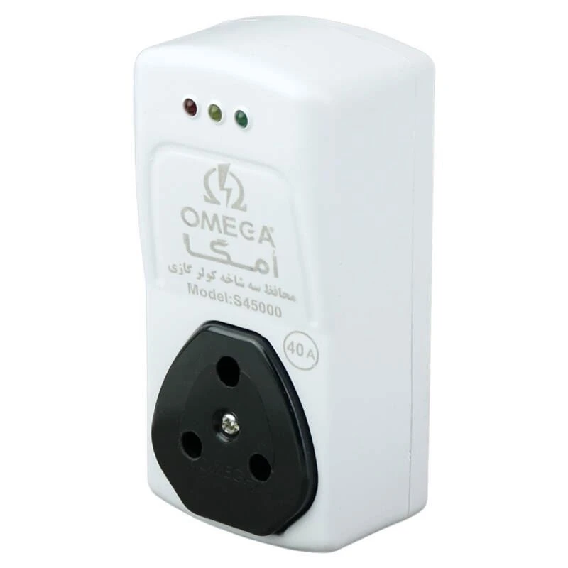 محافظ برق کولر گازی 40 آمپر 3 شاخه آنالوگ امگا OMEGA