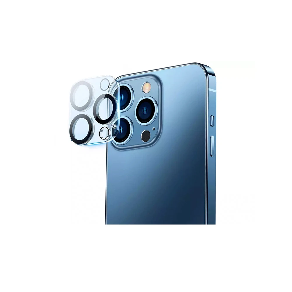 محافظ دوربین آیفون 14 پرو و 14 پرومکس (پک دوعددی) بیسوس Baseus 14 Pro/14 Pro Max Lens Film Max SGQK000802