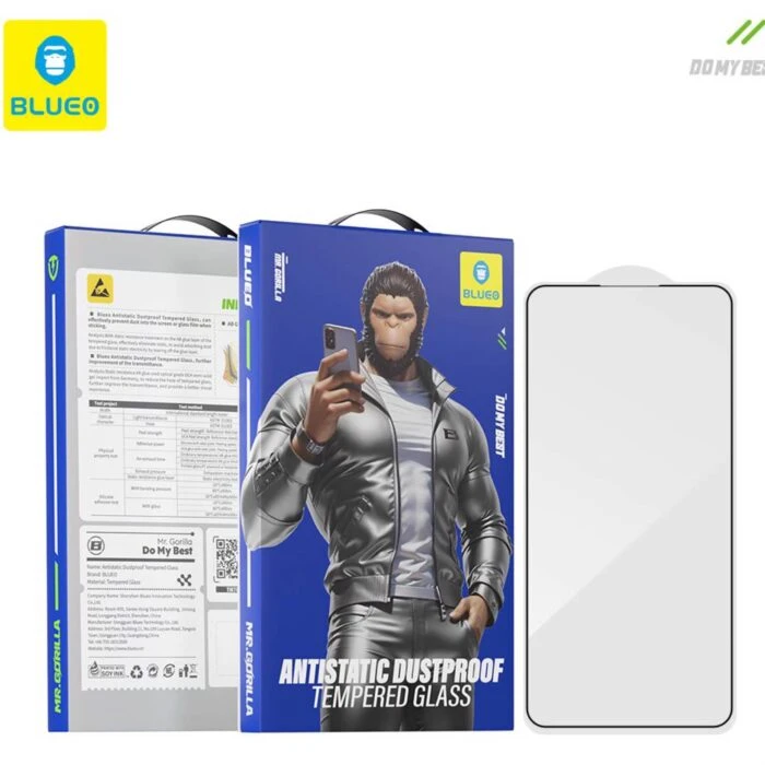 محافظ صفحه BLUEO بلو Full Glass Anti-Static DustProof سامسونگ