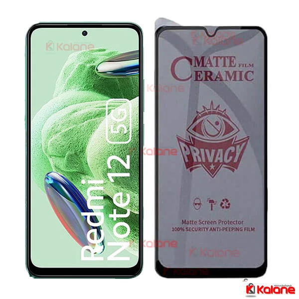 محافظ صفحه سرامیکی حریم شخصی Xiaomi Redmi Note 12 5G