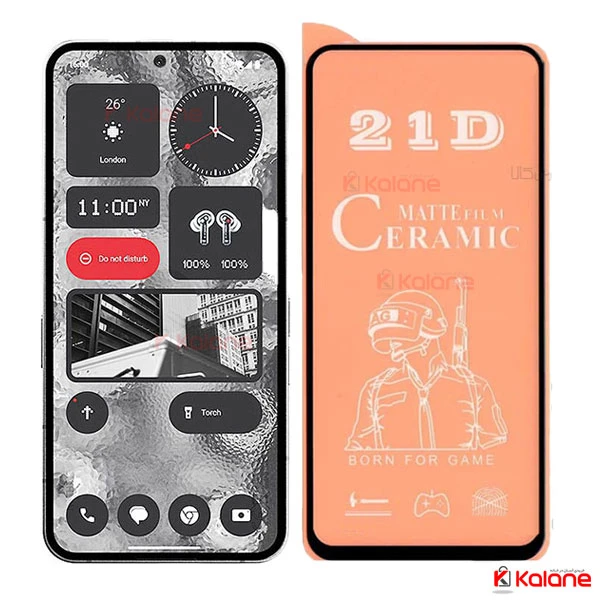 محافظ صفحه سرامیکی مات گوشی Nothing Phone 2
