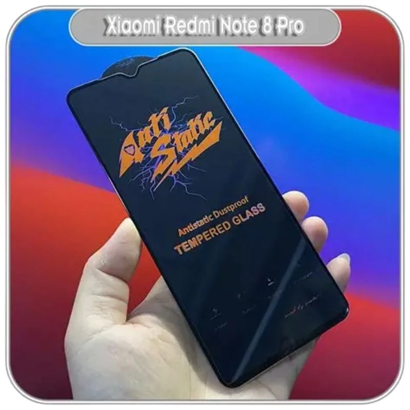 محافظ صفحه شیشه‌ای آنتی‌استاتیک میتوبل Mitobel مناسب گوشی Xiaomi Redmi Note 8 Pro  / Poco M3 / Note 9 4G