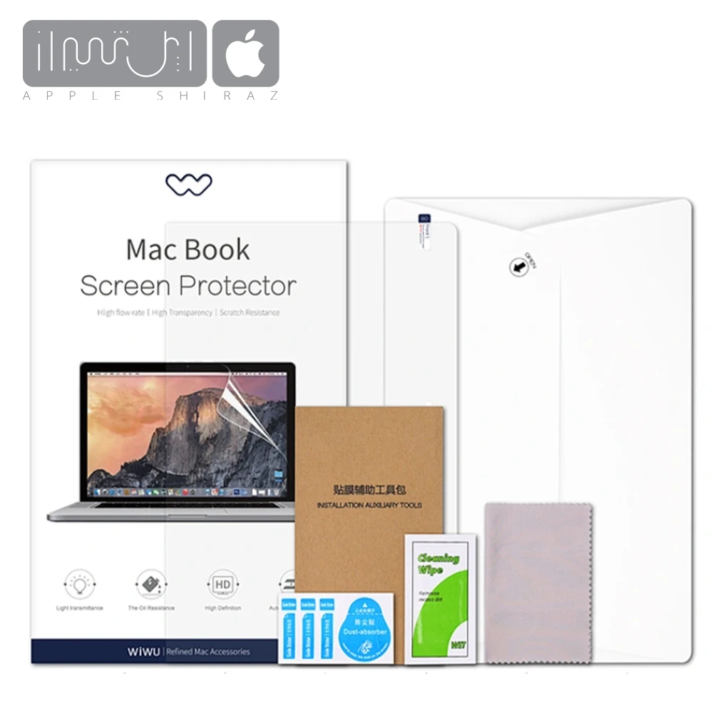 محافظ صفحه نمایش Wiwu مک بوک 13.3 اینچ مدل Wiwu Screen Protector