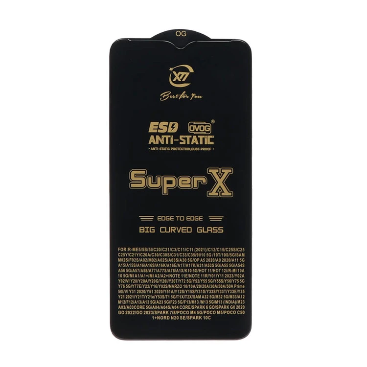 محافظ صفحه نمایش آنتی استاتیک A12_A13_A14 Full Cover Super X