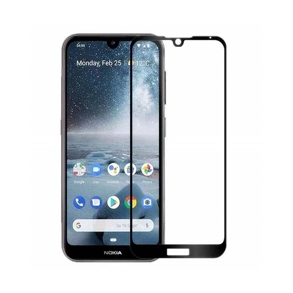 محافظ صفحه نمایش تمام صفحه ی نوکیا Full Glass screen protector for Nokia 2.2