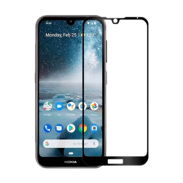 محافظ صفحه نمایش تمام صفحه ی نوکیا Full Glass screen protector for Nokia 4.2