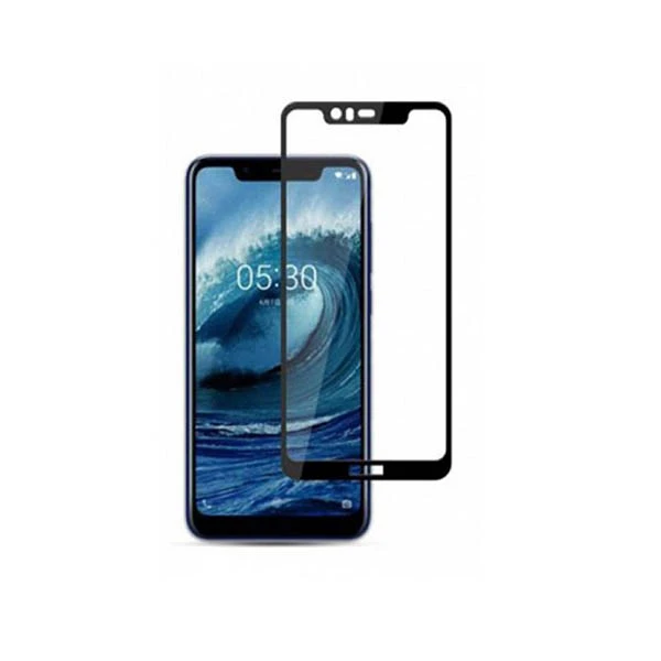 محافظ صفحه نمایش تمام صفحه ی نوکیا Full Glass screen protector for Nokia X5 / 5.1 Plus