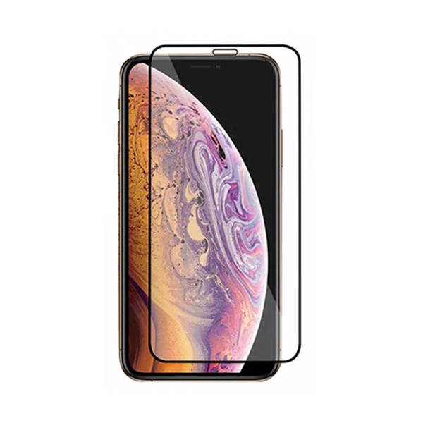 محافظ صفحه نمایش تمام چسب مناسب گوشی Full Glass Screen Protector for Apple iPhone XS
