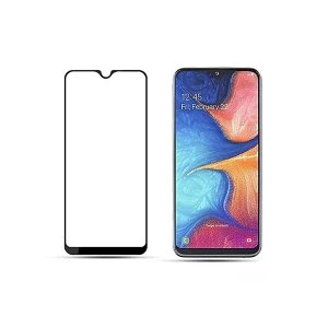محافظ صفحه نمایش تمام چسب مناسب گوشی Full Glass Screen Protector for samsung Galaxy A20-2
