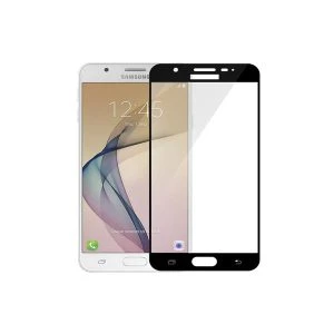 محافظ صفحه نمایش تمام چسب مناسب گوشی Full Glass Screen Protector for samsung Galaxy J7 prime