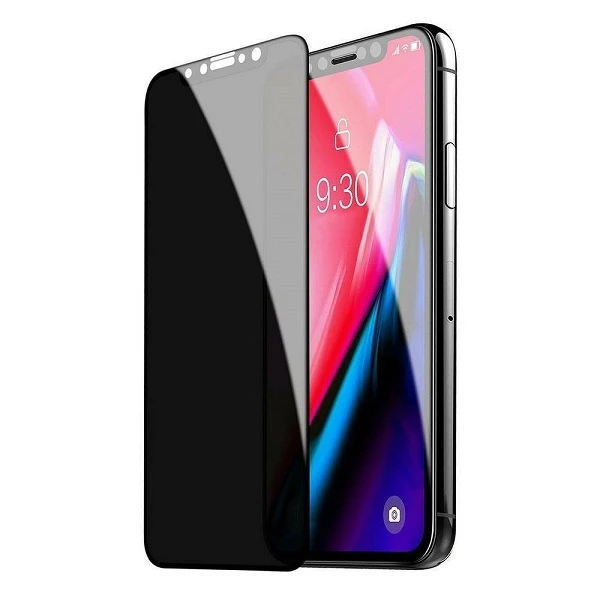 محافظ صفحه نمایش حریم شخصی تمام چسب Privacy Full Screen Protector For Apple iPhone 11 Pro Max