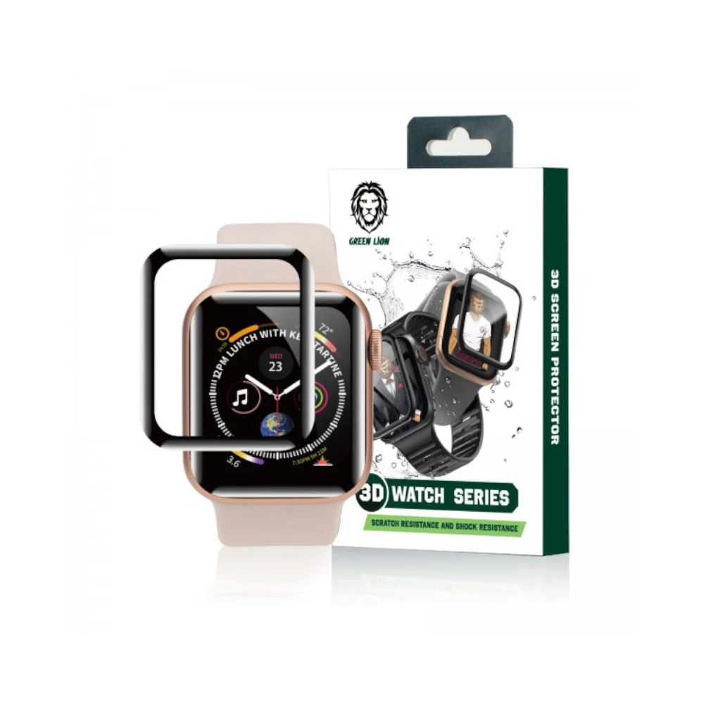 محافظ صفحه نمایش شیشه ای مات Green 3D AG 42mm GNAGW42CL برای Apple Watch 4/5