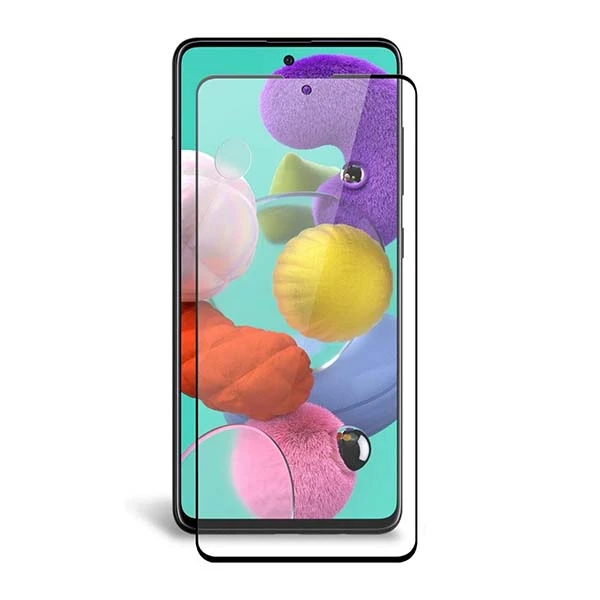 محافظ صفحه نمایش مات تمام صفحه سامسونگ Full Matte Glass Screen Protector For Samsung Galaxy A51