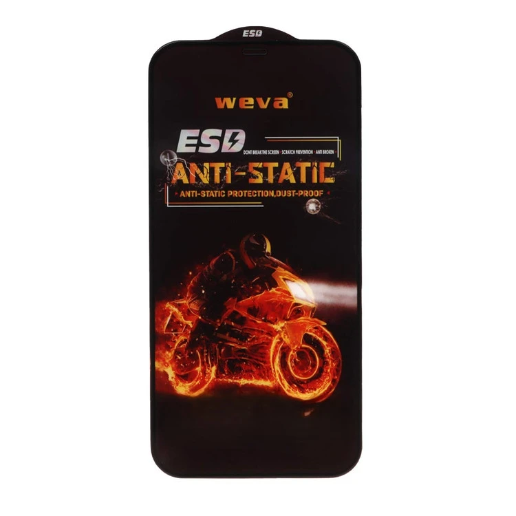 محافظ صفحه نمایش گوشی شیشه ای anti static برند weva مدل آیفون 17 پرومکس