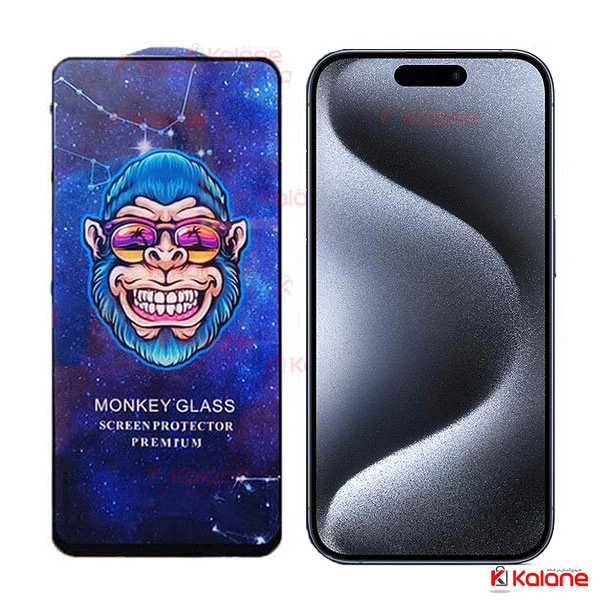 محافظ صفحه گوشی Apple iPhone 15 Pro مدل Monkey Premium