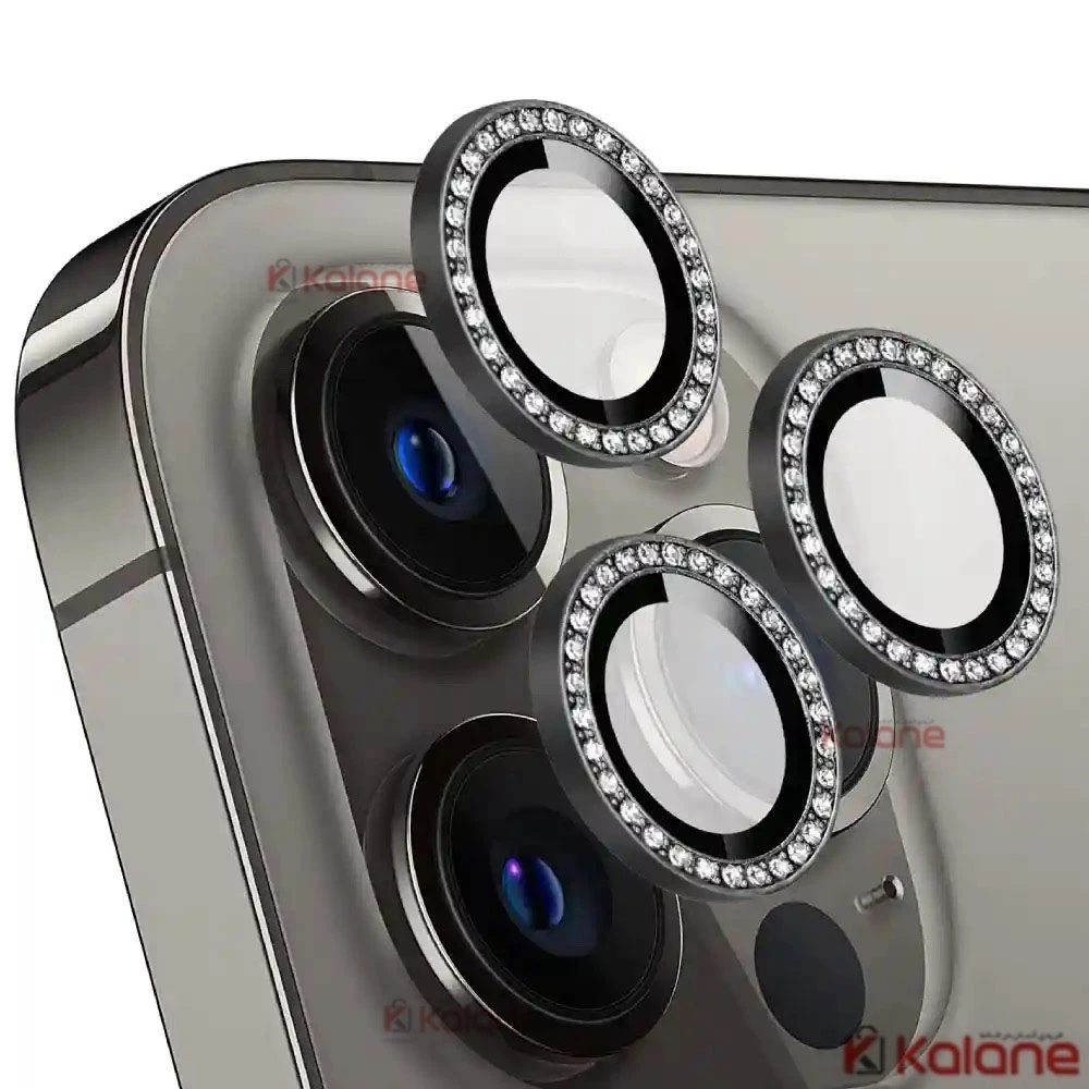 محافظ لنز Apple iphone 12 Pro Max مدل نگین دار