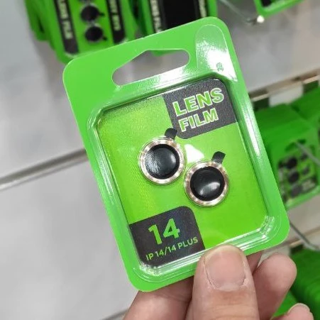 محافظ لنز دوربین iphone 14/14 Plus مدل رینگی شیشه ای آلومینیومی