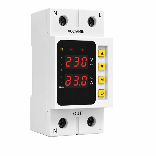 محافظ ولتاژ (کنتوری) 63 آمپر ولتامین کد AVR-63