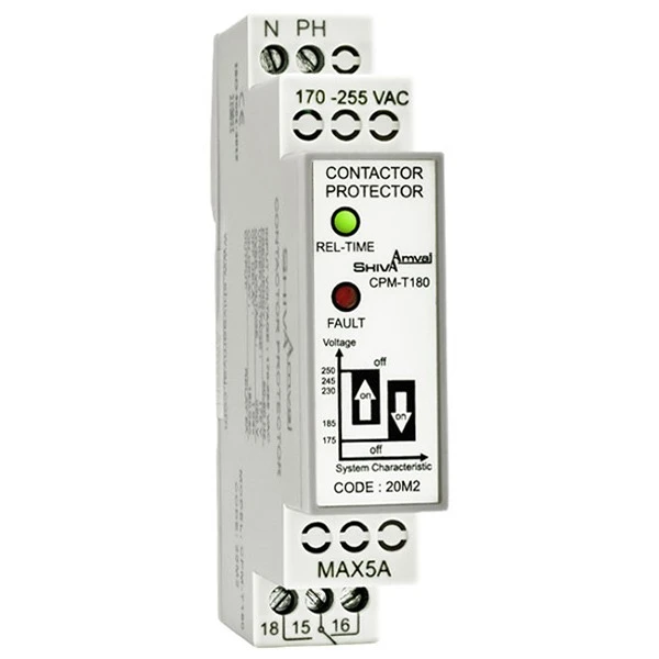 محافظ کنتاکتور سری M مدل CPM-T1 , CPM-T180 – 20M2 شیوا امواج
