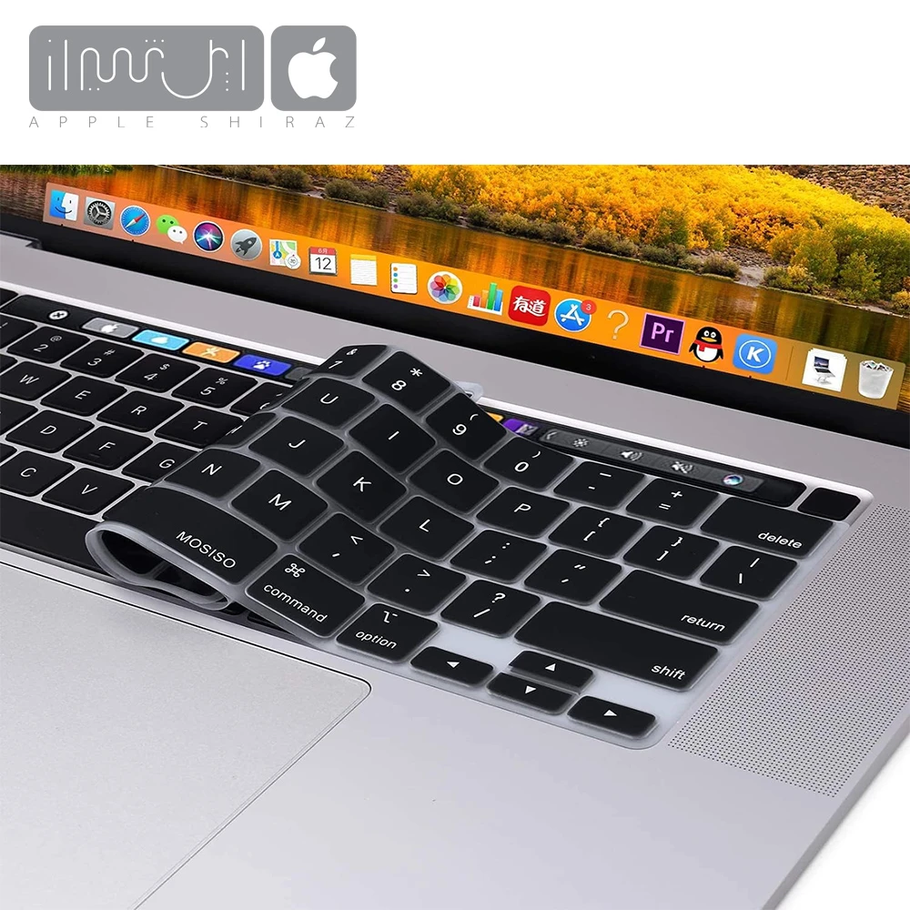 محافظ کیبورد فارسی مک بوک پرو 13.3 اینچ keyboard guard macbook Pro 13.3