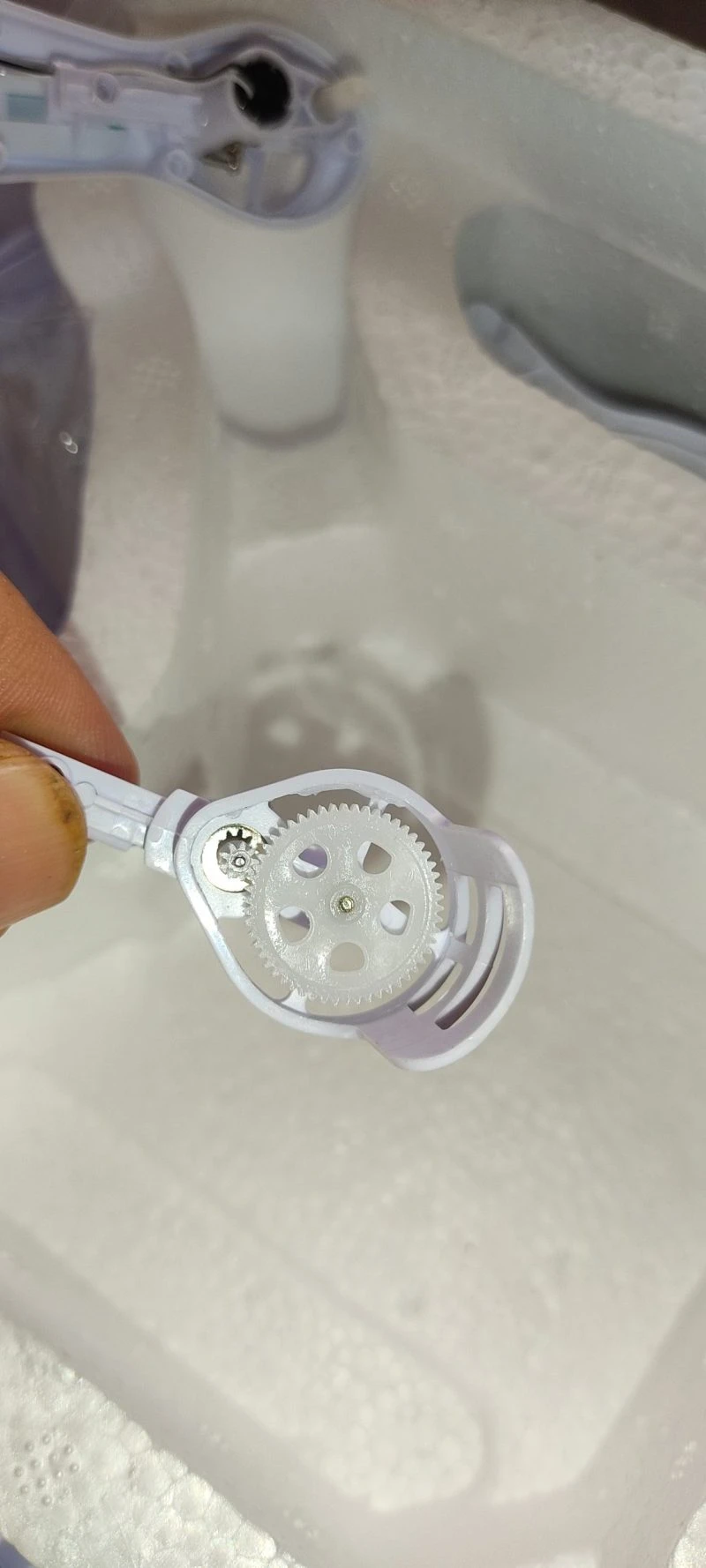 محفظه موتور و چرخ دنده syma x5c1