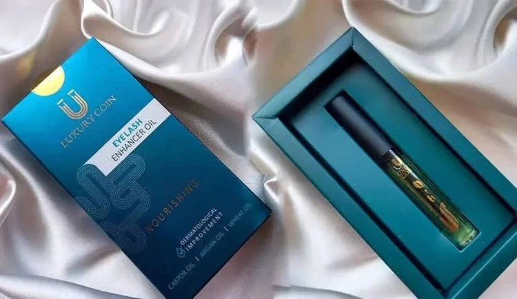 محلول روغن تقویت مژه LUXURY COIN
