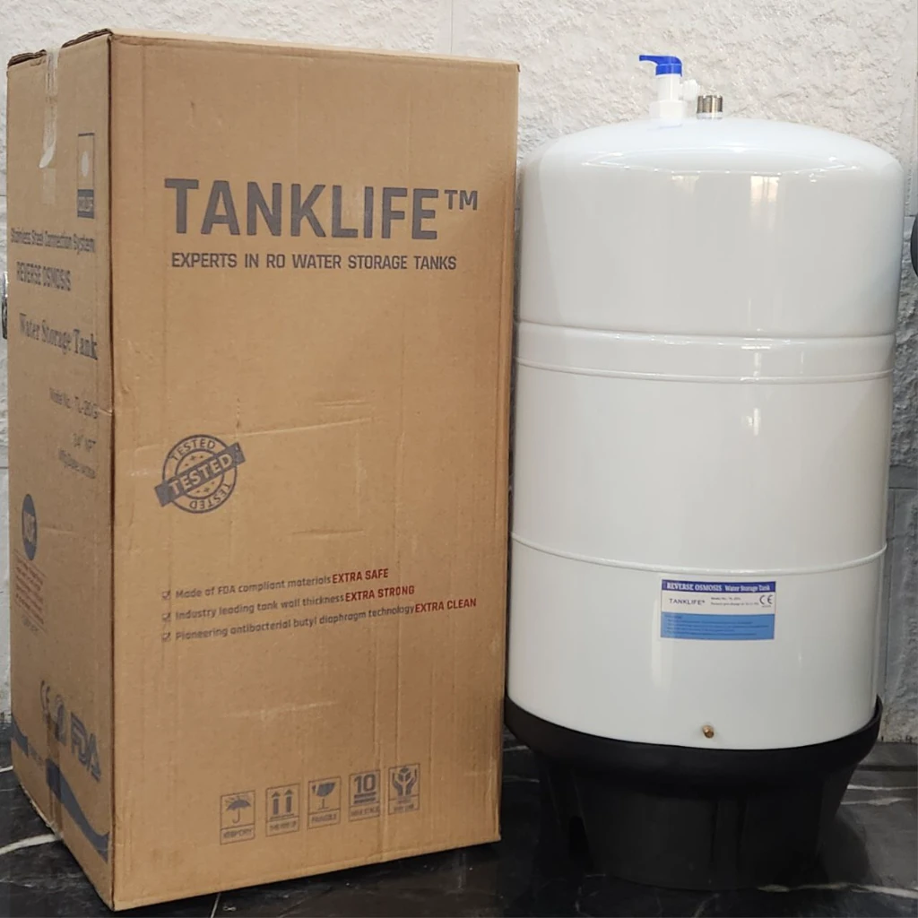 مخزن 20 گالن برند TankLife  فلزی