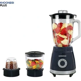 مخلوط کن گوسونیک مدل GSB4600 ظرفیت ۱.۵ لیتر ۳ کاره ۴ سرعته