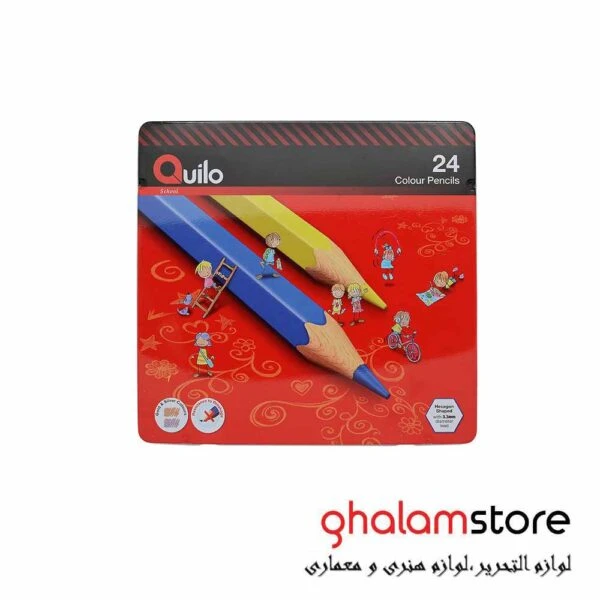 مداد رنگي 24 رنگ کوئیلو کد 634007