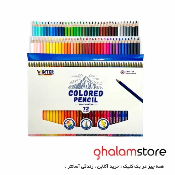 مداد رنگی 72 رنگ وینتر Winter CP-1172
