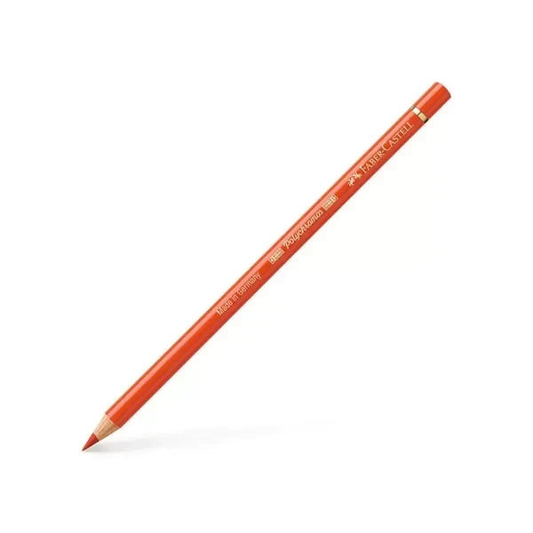 مداد رنگی پلی کروم فابر کاستل رنگ Dark Cadmium Orange - کد رنگی 115