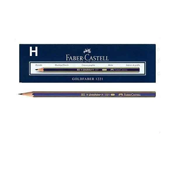 مداد طراحی فابر کاستل مدل gold faber- درجه سختی H