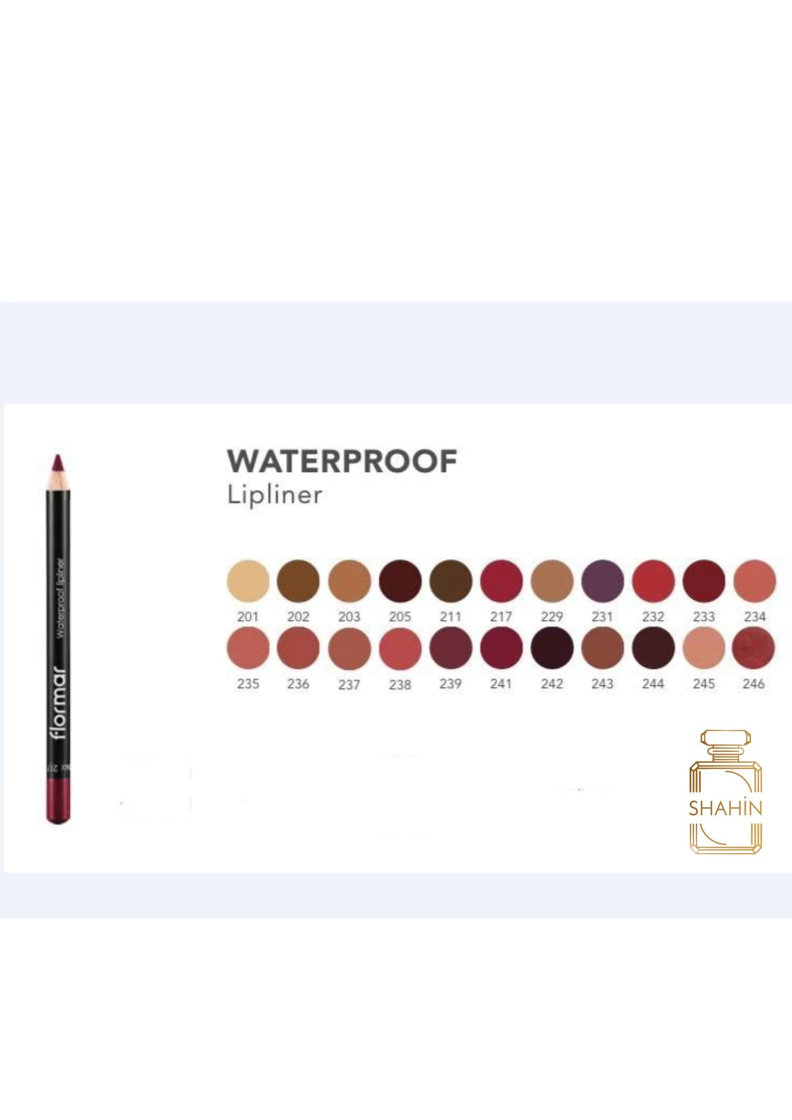 مداد لب ضدآب فلورمار اصل Flormar Waterproof Lip Liner 1.14G