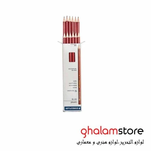 مداد مشکی استدلر مدل Camel بسته 12 عددی