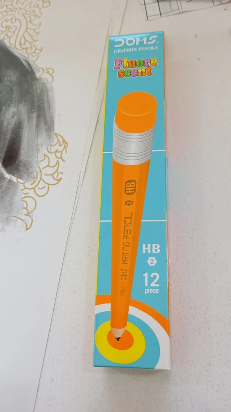 مداد پاک کن مدل fluore scent hb2بسته 12عددی