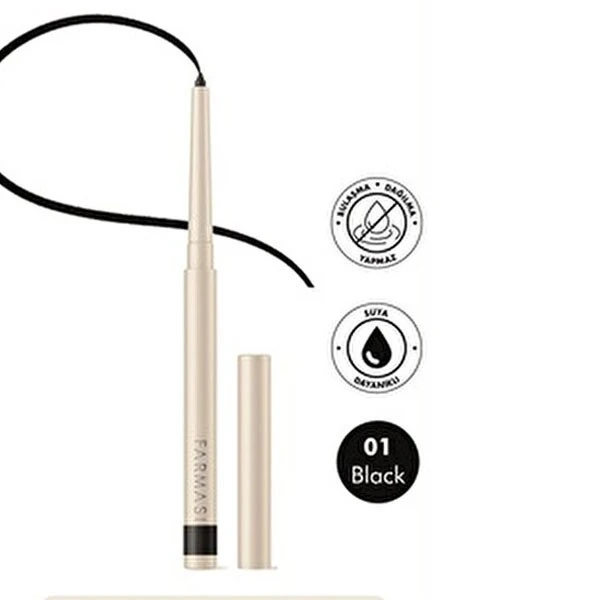 مداد چشم ضدآب فارماسی رنگ 01Black