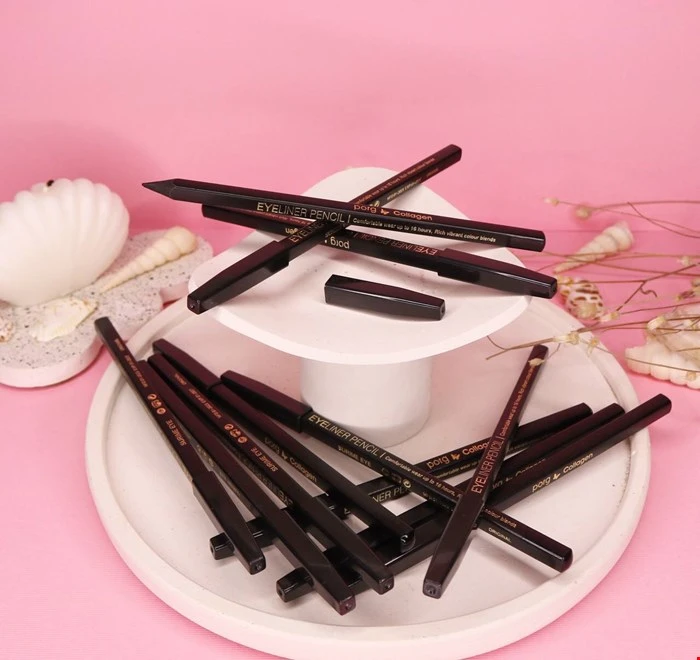مداد چشم مشکی پوکه بلند پورگ کلاژن Porg collagen eye pencil