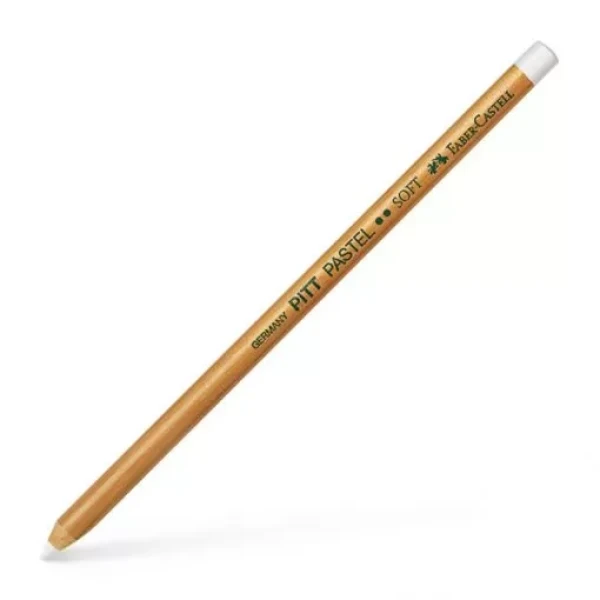 مداد کنته سافت سفید فابرکاستل مدل Pitt Pastel Pencil