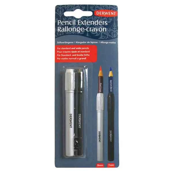 مداد گیر درونت 2 عددی (Derwent Pencil Extenders)