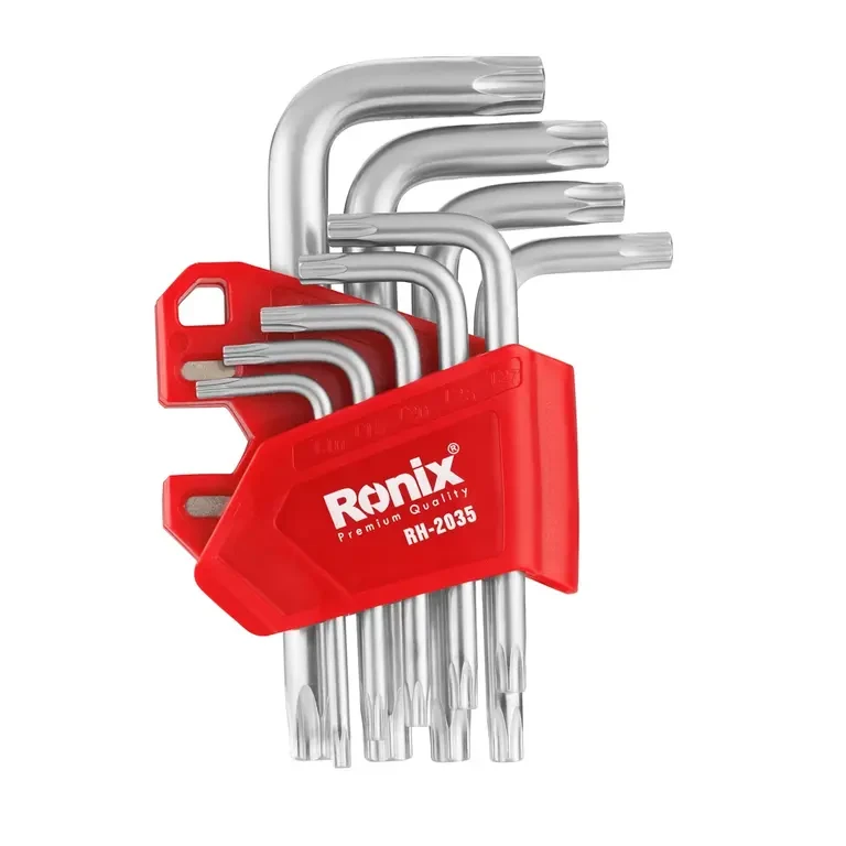 مدل : RH-2035 (4) ست آلن ستاره ای 9عددی کوتاه مگنتی