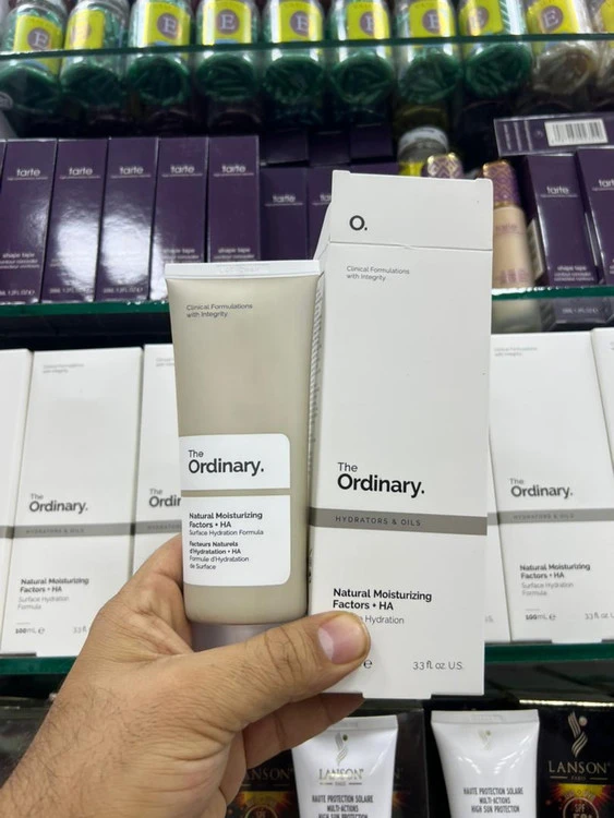 مرطوب کننده و آبرسان حاوی هیالورونیک اوردینری The Ordinary Natural Moisturizing Factors + HA 100میل
