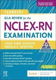 مرور پرسش و پاسخ ساندرز برای آزمون RN ویرایش نهم 2023 Saunders Q & A Review for the NCLEX-RN® Examination