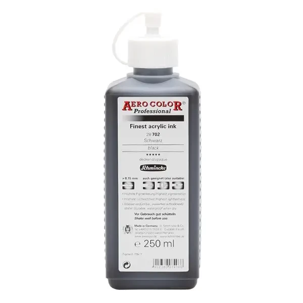 مرکب اشمینگ مشکی Schmincke Aerocolor