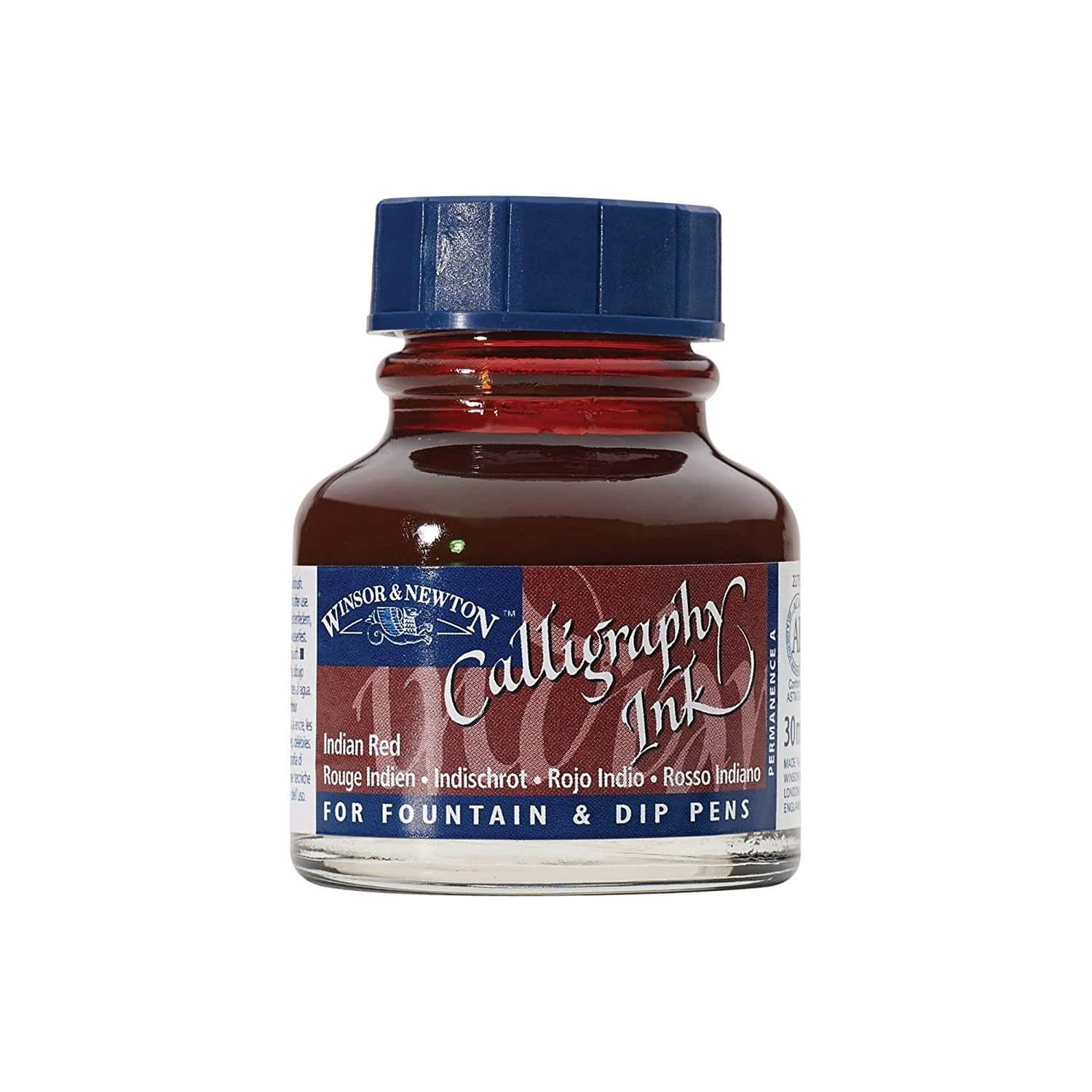 مرکب خوشنویسی وینزور قرمز قهوه ای Indian Red Winsor