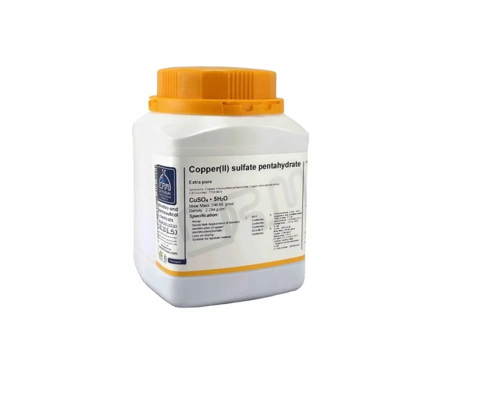 مس(II) سولفات 5 آبه گرید ACS (دکتر مجللی)