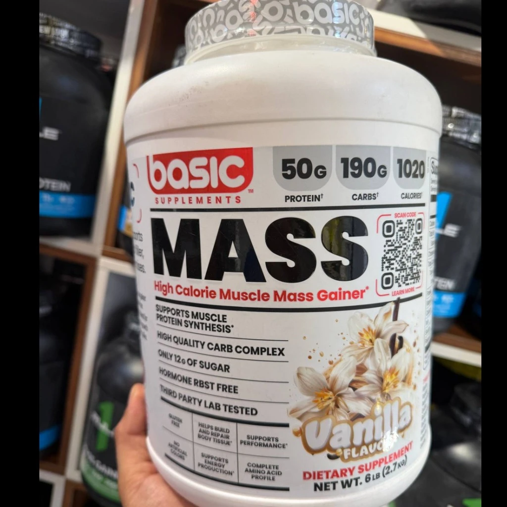 مس گینر بیسیک ساپلمنتس 2.7 کیلوگرمی | Basic Supplements Mass Gainer 2.7kg (6 Lbs)